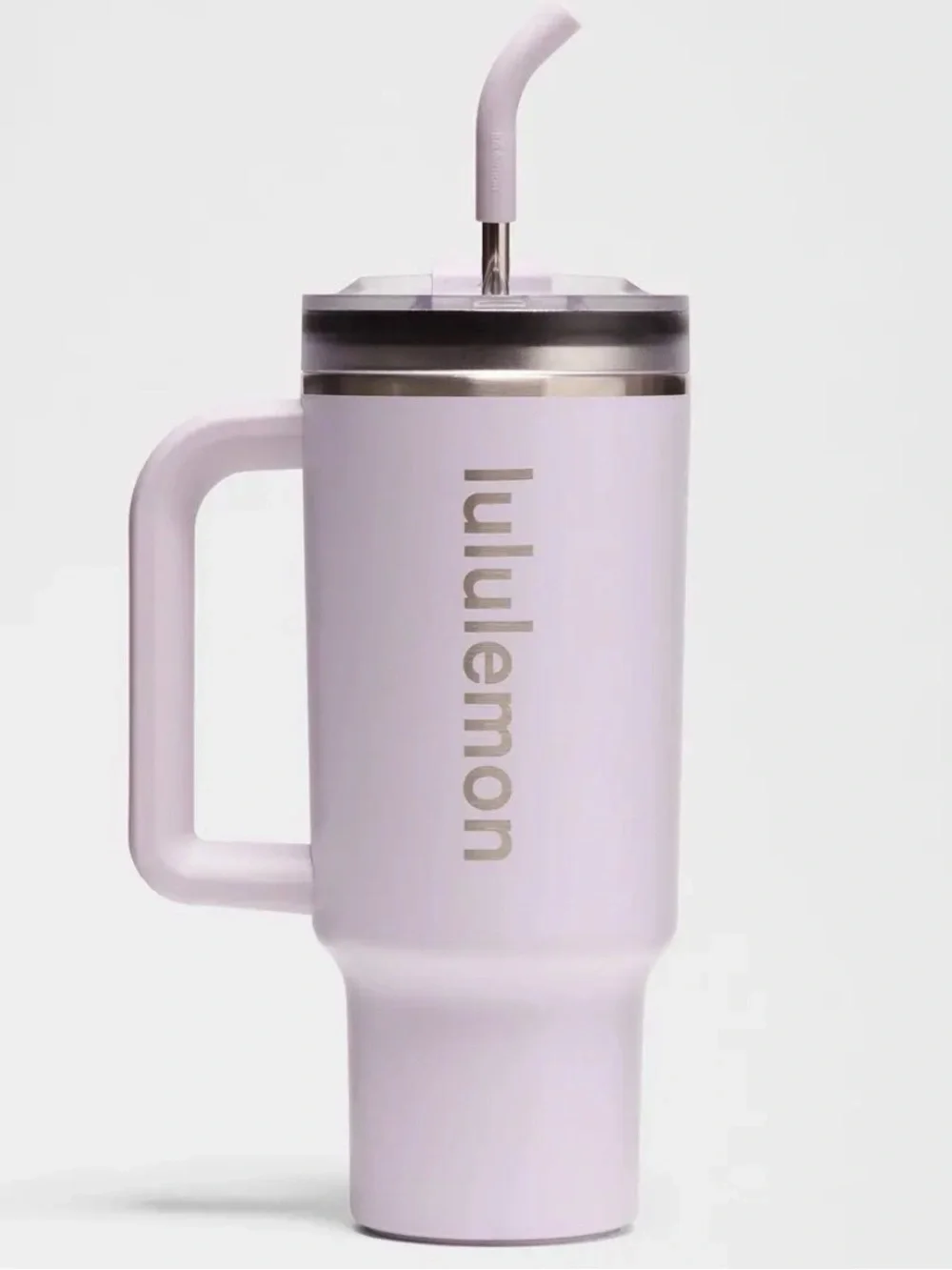 🆕 LULULEMON Insulated Tumbler 40oz Faint Lavender NWT - Picture 1 of 15